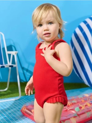 Zdjęcie produktu Sinsay - Strój kąpielowy jednoczęściowy - czerwony