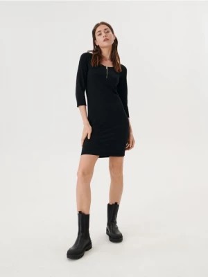 Zdjęcie produktu Sinsay - Sukienka mini ołówkowa - czarny