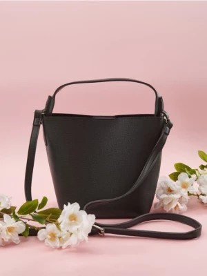 Zdjęcie produktu Sinsay - Torebka bucket bag - czarny