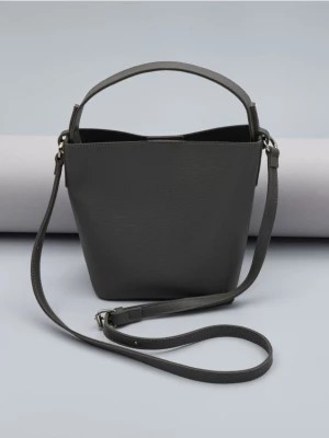 Zdjęcie produktu Sinsay - Torebka bucket bag - szary