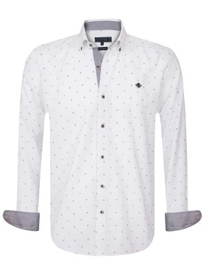 Zdjęcie produktu SIR RAYMOND TAILOR Koszula "Browy" - Regular fit - w kolorze białym ze wzorem rozmiar: S