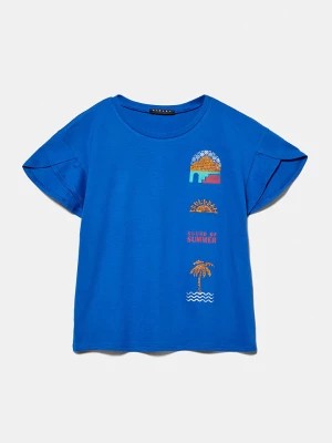 Zdjęcie produktu Sisley Koszulka w kolorze niebieskim rozmiar: 160