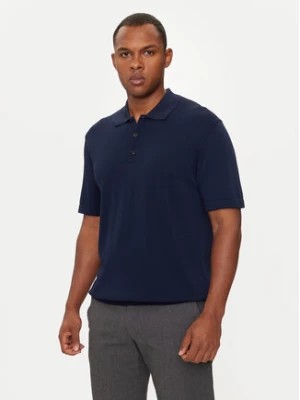 Zdjęcie produktu Sisley Polo 112AS300H Granatowy Regular Fit