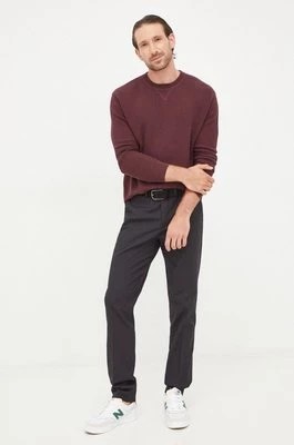 Zdjęcie produktu Sisley spodnie męskie kolor czarny proste