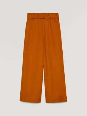 Zdjęcie produktu Sisley Spodnie w kolorze brązowoczerwonym rozmiar: 38