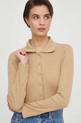 Zdjęcie produktu Sisley sweter damski kolor beżowy lekki