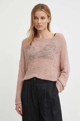 Zdjęcie produktu Sisley sweter damski kolor różowy lekki