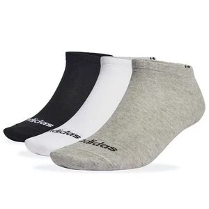 Zdjęcie produktu Skarpety adidas Sportswear Think Linear Low-Cut Socks 3 Pairs IC1300 - multikolor