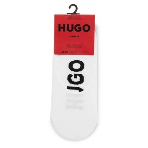 Zdjęcie produktu Skarpety stopki męskie Hugo 50491244 Biały