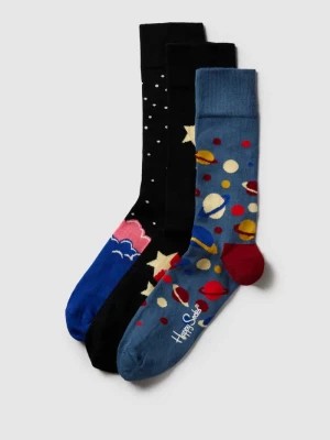Zdjęcie produktu Skarpety w zestawie 3 szt. model ‘3-Pack Outer Space Socks’ Happy Socks