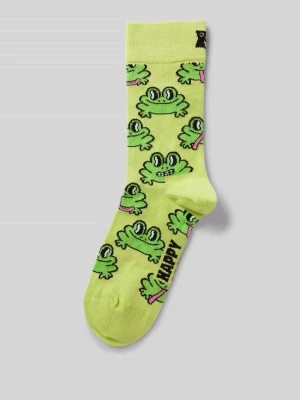 Zdjęcie produktu Skarpety z nadrukiem z motywem model ‘Frog’ Happy Socks