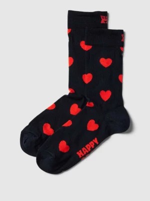 Zdjęcie produktu Skarpety z nadrukiem z motywem model ‘Hearts’ Happy Socks