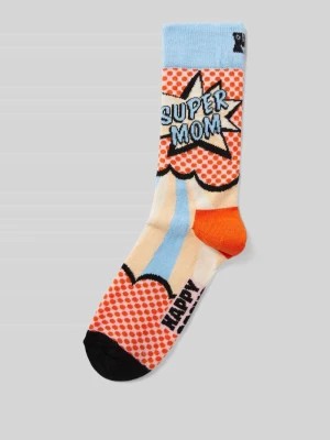 Zdjęcie produktu Skarpety z nadrukowanym motywem model ‘Super Mum’ Happy Socks