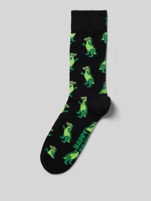 Zdjęcie produktu Skarpety z wyhaftowanym logo model ‘Dino’ Happy Socks