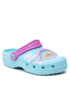 Zdjęcie produktu Skechers Klapki S Lights-Heart Charmer 308027L/BLMT Niebieski