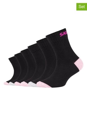 Zdjęcie produktu Skechers Skarpety (6 par) w kolorze czarnym rozmiar: 35-38