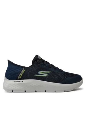 Zdjęcie produktu Skechers Sneakersy Go Walk Flex-New World 216505/NVLM Granatowy