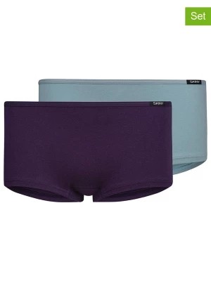 Zdjęcie produktu Skiny Majtki (2 pary) w kolorze błękitno-fioletowym rozmiar: 140