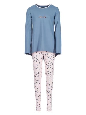 Zdjęcie produktu Skiny Piżama w kolorze jasnoróżowo-niebieskim rozmiar: 176