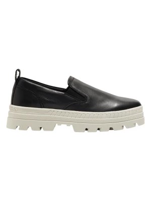 Zdjęcie produktu Marc O'Polo Shoes Skórzane slippersy w kolorze czarnym rozmiar: 40