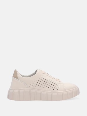 Zdjęcie produktu SKÓRZANE SNEAKERSY DAMSKIE VE-015 BEIGE Venezia