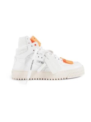 Zdjęcie produktu Skórzane Wielokolorowe Sneakersy z Logo Off White