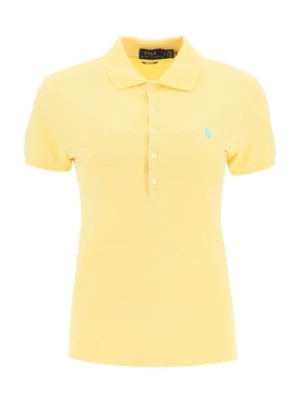 Zdjęcie produktu Slim Fit Polo Shirt z Elastycznego Bawełny Ralph Lauren