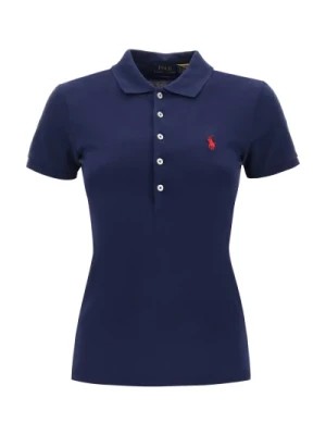 Zdjęcie produktu Slim Fit Polo Shirt z Pięcioma Guzikami Polo Ralph Lauren