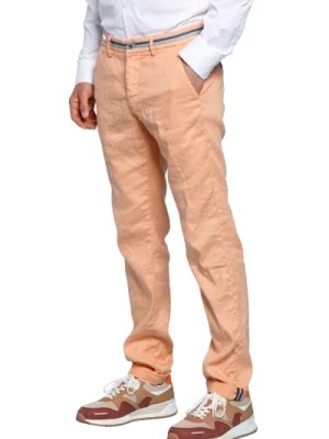 Zdjęcie produktu Slim Fit Spodnie Chinos z mieszanki lnu Mason's