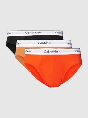 Zdjęcie produktu Slipy z elastycznym paskiem z logo w zestawie 3 szt. Calvin Klein Underwear