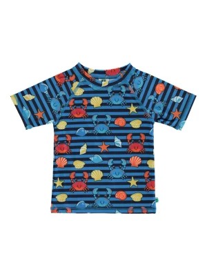 Zdjęcie produktu Småfolk Koszulka kąpielowa w kolorze niebieskim ze wzorem rozmiar: 134/140