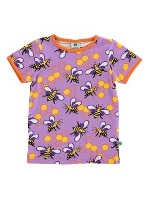 Zdjęcie produktu Småfolk Koszulka w kolorze fioletowym rozmiar: 122/128