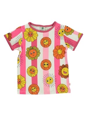 Zdjęcie produktu Småfolk Koszulka w kolorze różowym ze wzorem rozmiar: 104/110