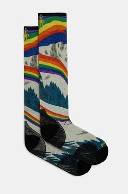 Zdjęcie produktu Smartwool skarpety narciarskie Zero Cushion Rainbow Trails Print SW002619