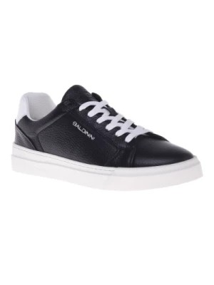 Zdjęcie produktu Sneaker in black tumbled leather Baldinini