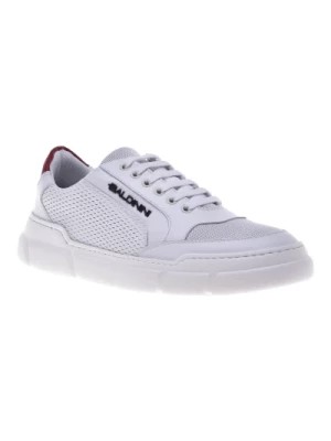 Zdjęcie produktu Sneaker in white perforated calfskin Baldinini