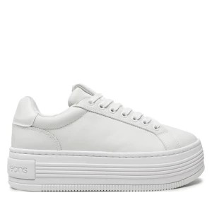 Zdjęcie produktu Sneakersy Calvin Klein Bold Platf Low Oh Mg Lth YW0YW01589 Biały