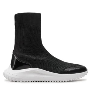 Zdjęcie produktu Sneakersy Calvin Klein Jeans Eva Runner High Sock Mtr YW0YW01485 Czarny