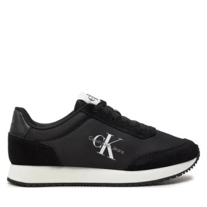 Zdjęcie produktu Sneakersy Calvin Klein Jeans Retro Runner Low Lace Ny Ml YW0YW01326 Czarny