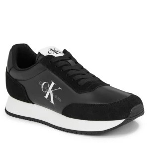 Zdjęcie produktu Sneakersy Calvin Klein Jeans Retro Runner Low Laceup Ny Pearl YW0YW01056 Czarny