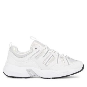 Zdjęcie produktu Sneakersy Calvin Klein Jeans Retro tennis Laceup YW0YW01044 Bright White YBR