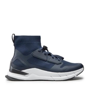 Zdjęcie produktu Sneakersy Calvin Klein Recycled High-Top Sock Trainers HM0HM00760 Granatowy