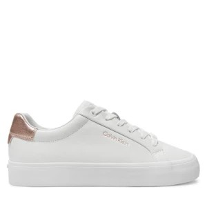 Zdjęcie produktu Sneakersy Calvin Klein Vulc Lace Up Saff Fox W/Met Bt HW0HW02104 Biały