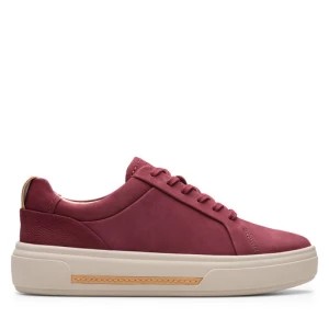 Zdjęcie produktu Sneakersy Clarks Hollyhock Walk 26178842 Bordowy