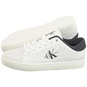 Zdjęcie produktu Sneakersy Classic Cupsole Lowlaceup Lth Wn Bright White/Black YW0YW01444 0GM (CK511-a) Calvin Klein