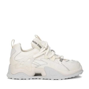 Zdjęcie produktu Sneakersy damskie w kolorze złamanej bieli Kazar