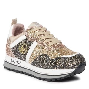 Zdjęcie produktu Sneakersy Liu Jo Maxi Wonder Glitter 4F3301 TX007 S Złoty