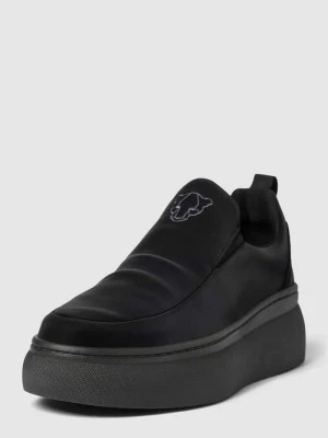 Zdjęcie produktu Sneakersy na platformie z wyhaftowanym motywem Marc Cain Bags & Shoes