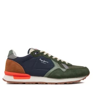 Zdjęcie produktu Sneakersy Pepe Jeans Brit Mix M PMS40006 Khaki