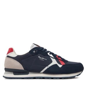 Zdjęcie produktu Sneakersy Pepe Jeans Brit Road M PMS40007 Granatowy